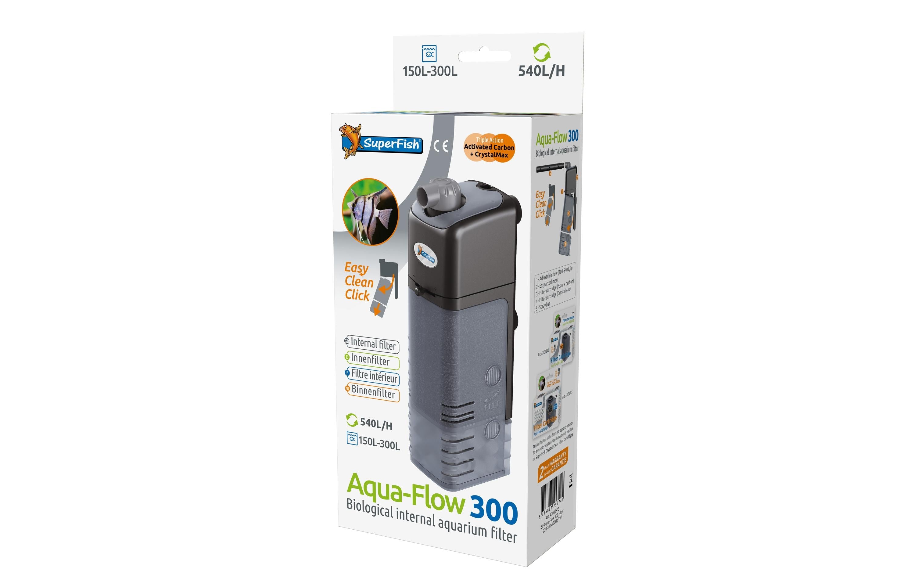Superfish Aquaflow 300 Filter 540 L/H