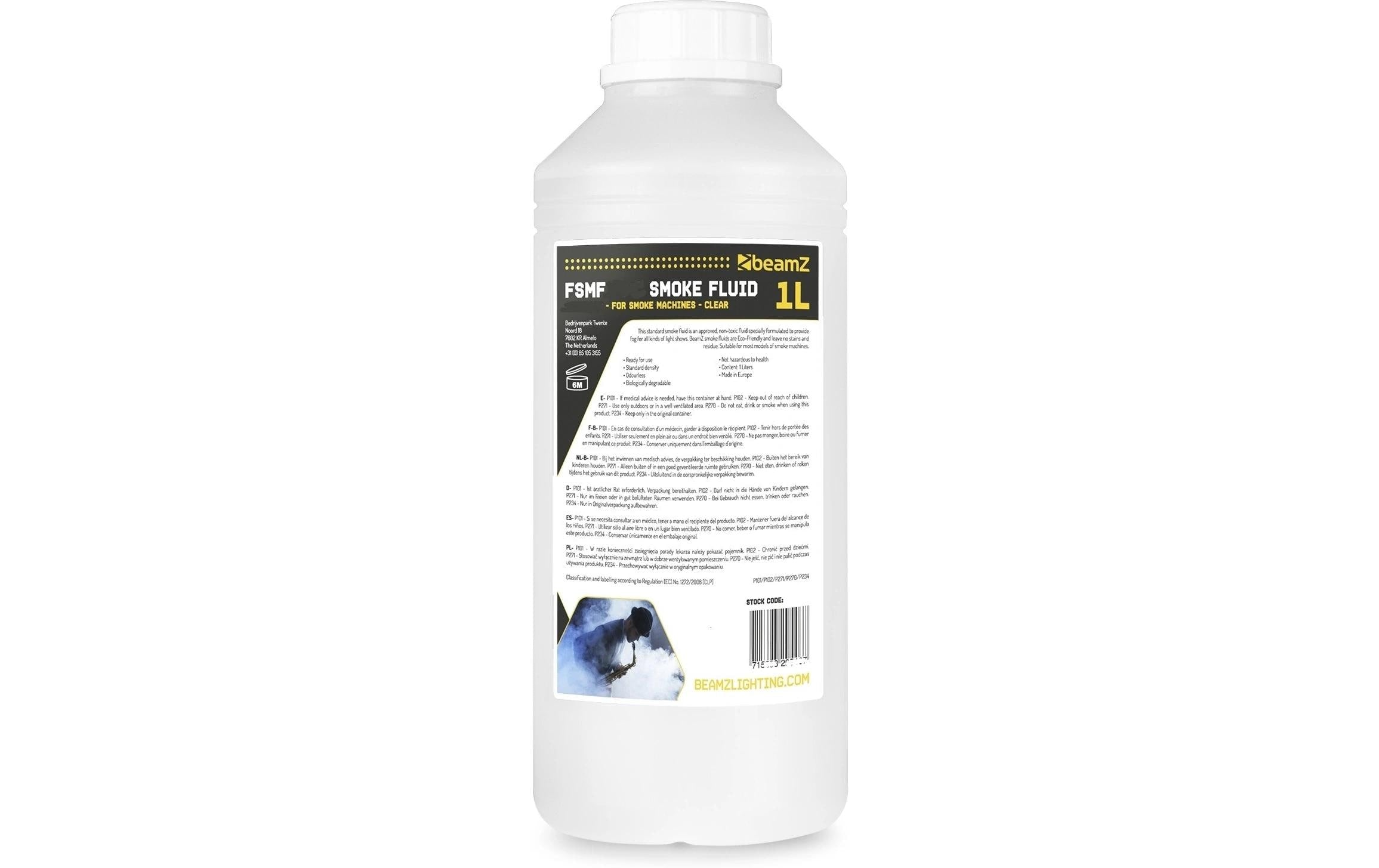 BeamZ FSMF1UHD Nebelfluid Ultra-High-Density, 1 Liter