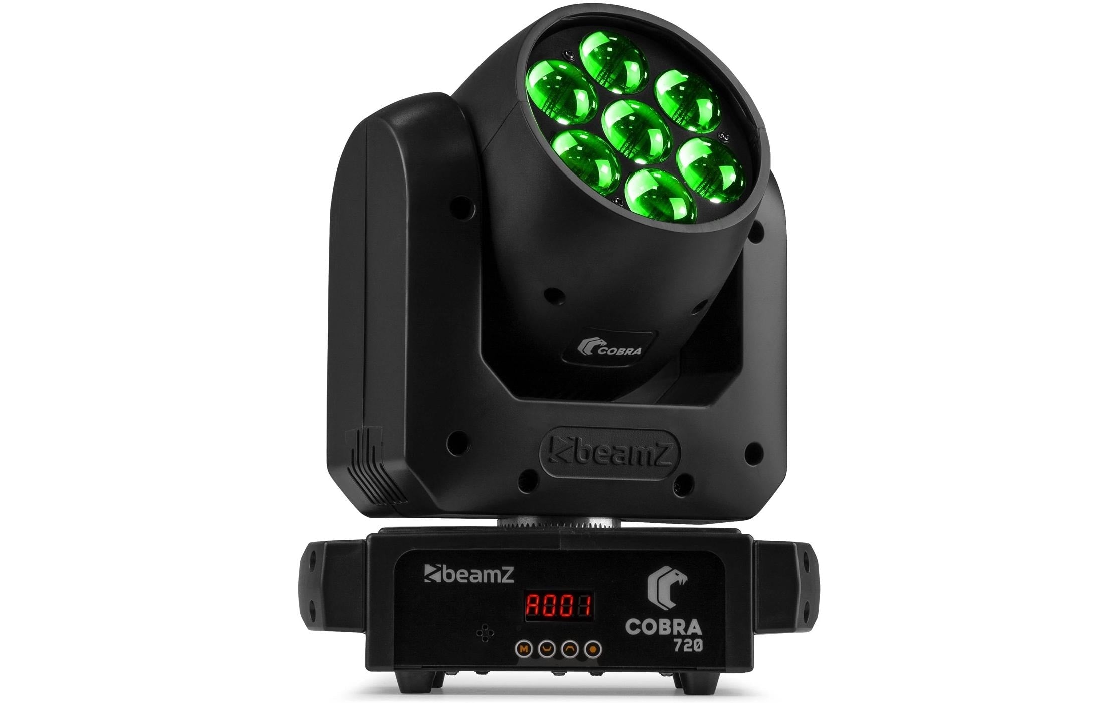 BeamZ COBRA 712 Moving Head Wash, LED, Zoom, 7x20W, RGBW