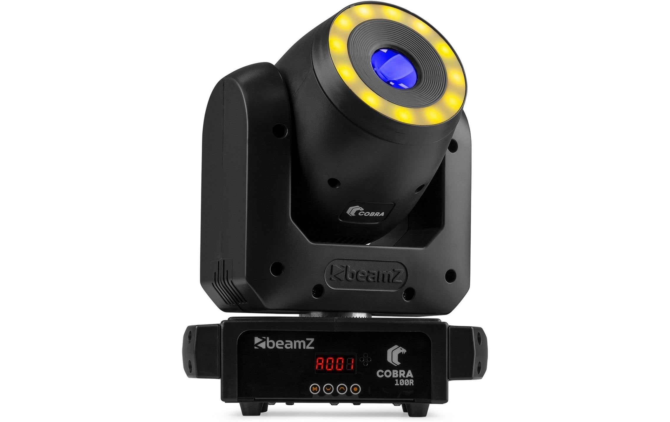 BeamZ COBRA 100R Moving Head Spot, LED, 100W, RGB Ring