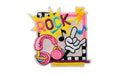 Monoquick Aufbügelbild Midi Rock  Neon, 4.7 x 4.7 cm
