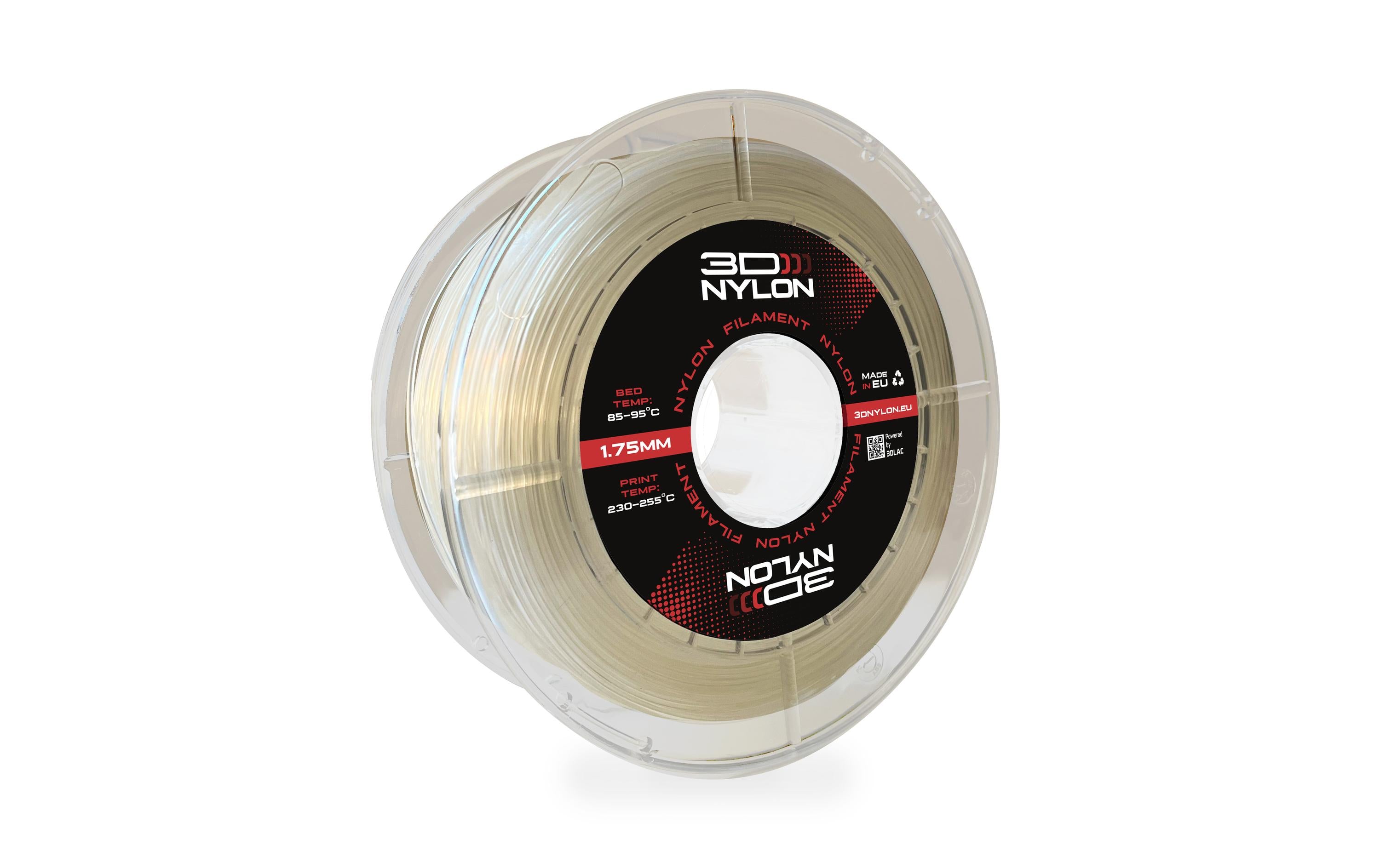 3DLAC Filament Nylon Weiss 1.75 mm Nylon Filament für 3D Drucker