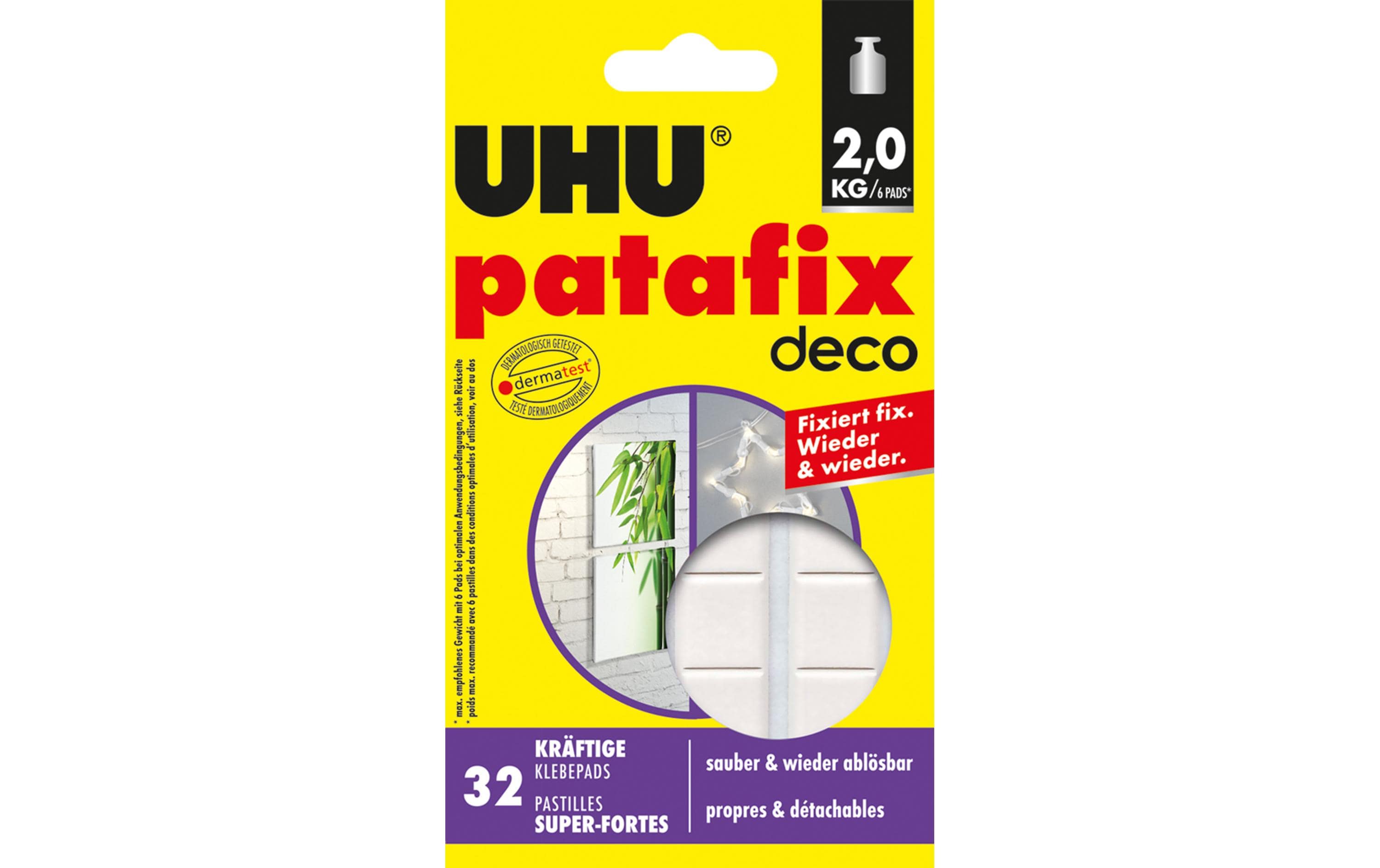 UHU Klebepads homedeco 32 Stück