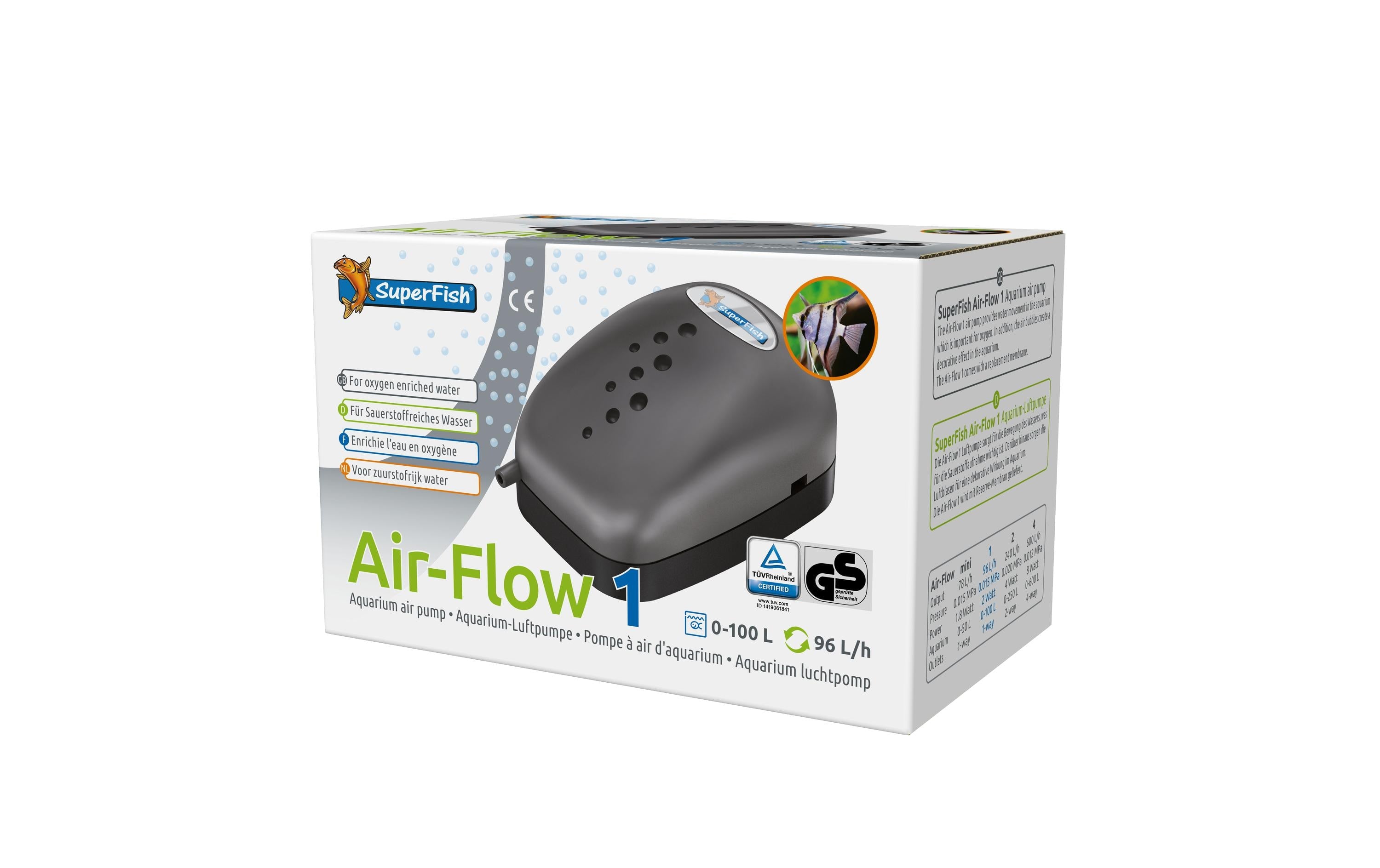 Superfish Airflow 1 Ausgang