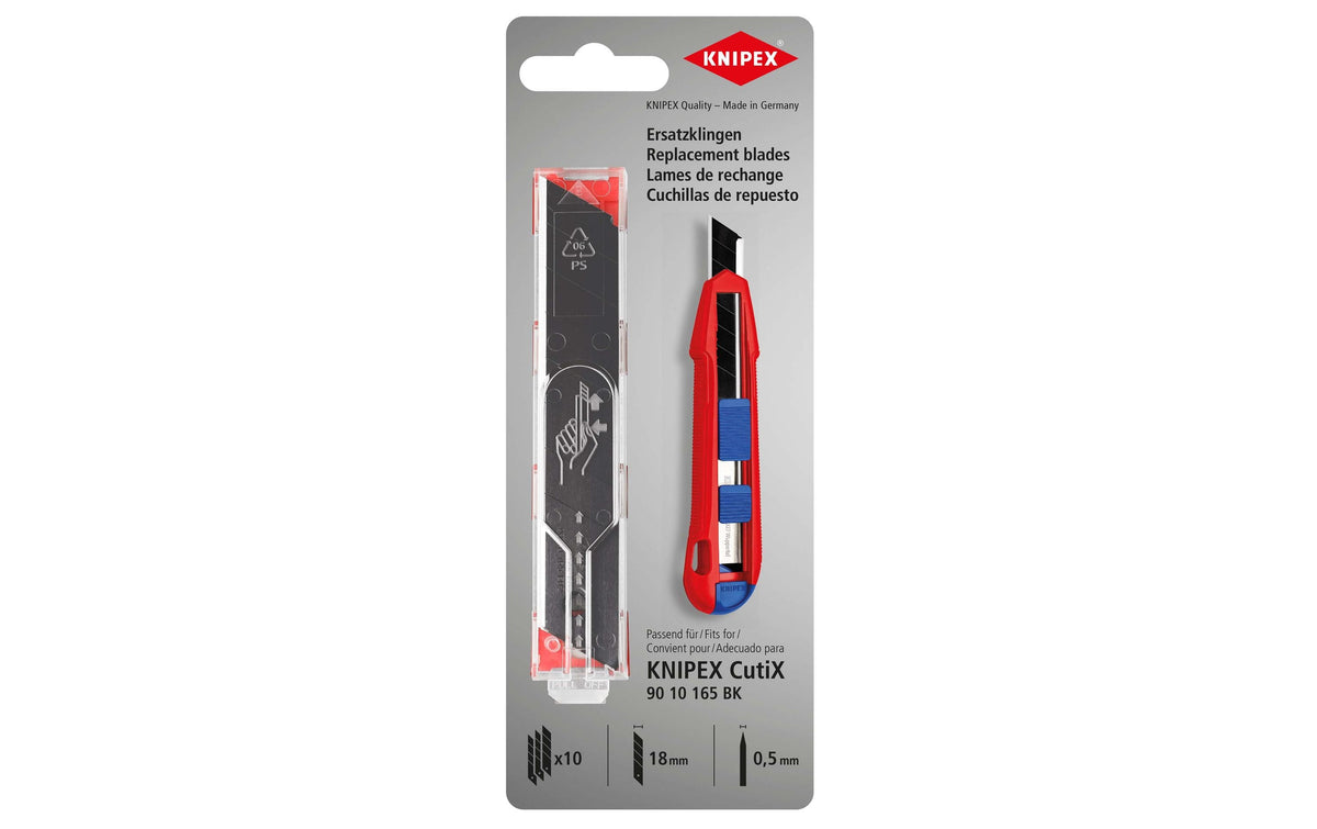 Ersatz-Klingen f. 90 10 165 BK (10x) für CutiX Universalmesser