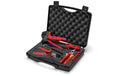 KNIPEX Werkzeugkoffer PV für MC4, 7-teilig für Solar-Steckverb. MC4 (Multi-Contact)