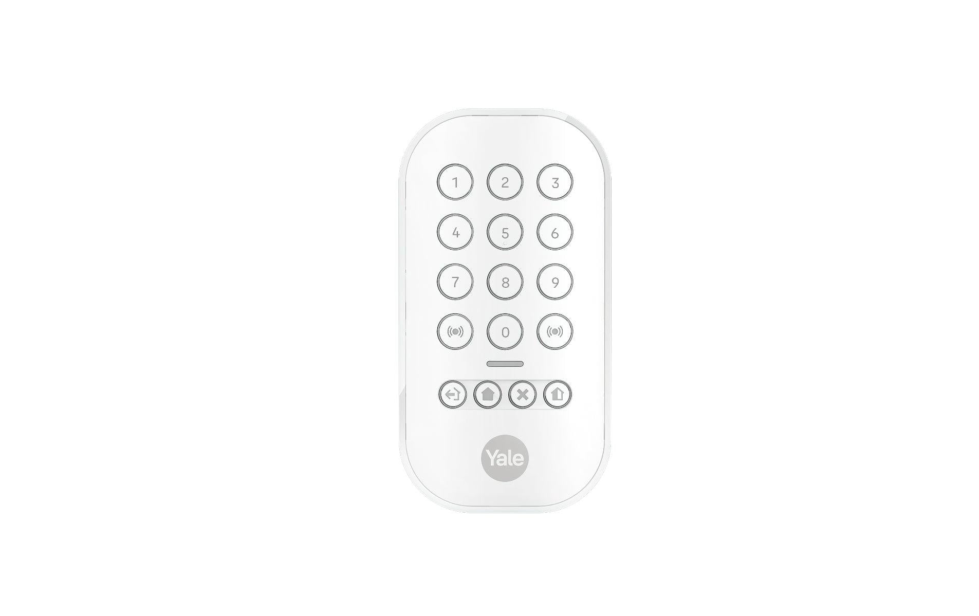 Yale Smart Alarm Keypad, Tastenfeld AL-KP-1A-W