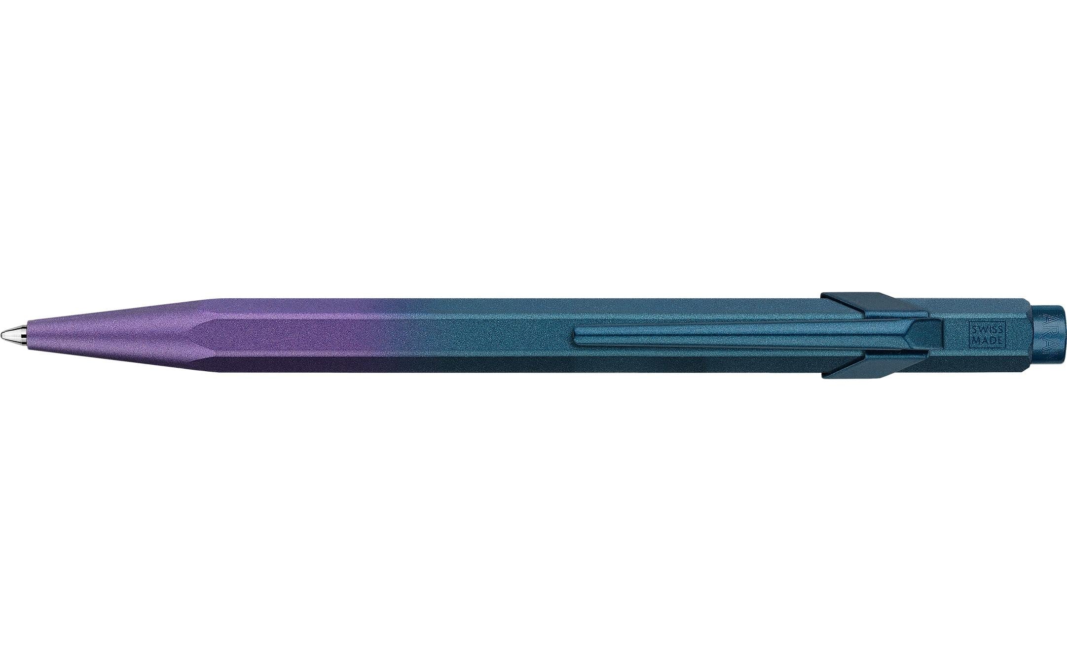 Caran d'Ache Kugelschreiber 849 Claim your Style 5 Seeviolett