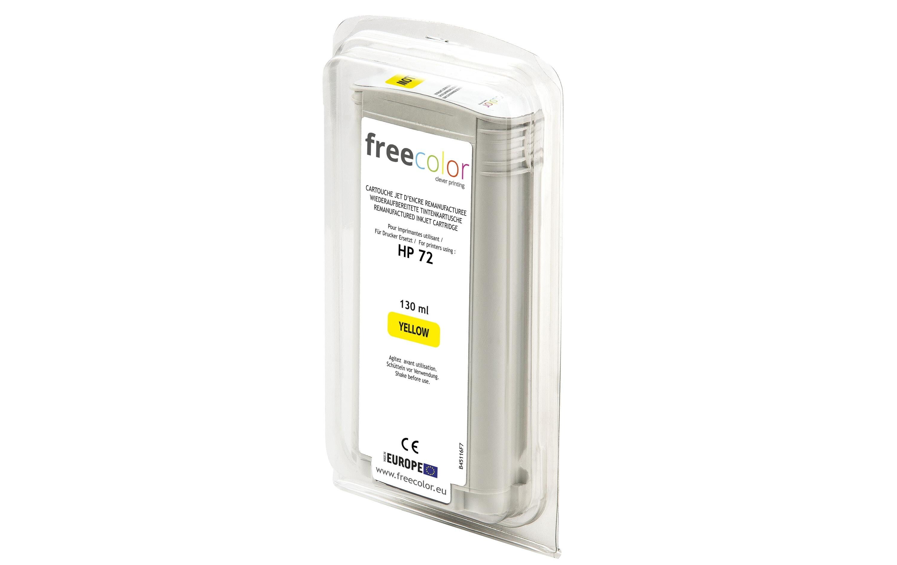 Free Color Tinte 72 Yellow Yellow, 130ml