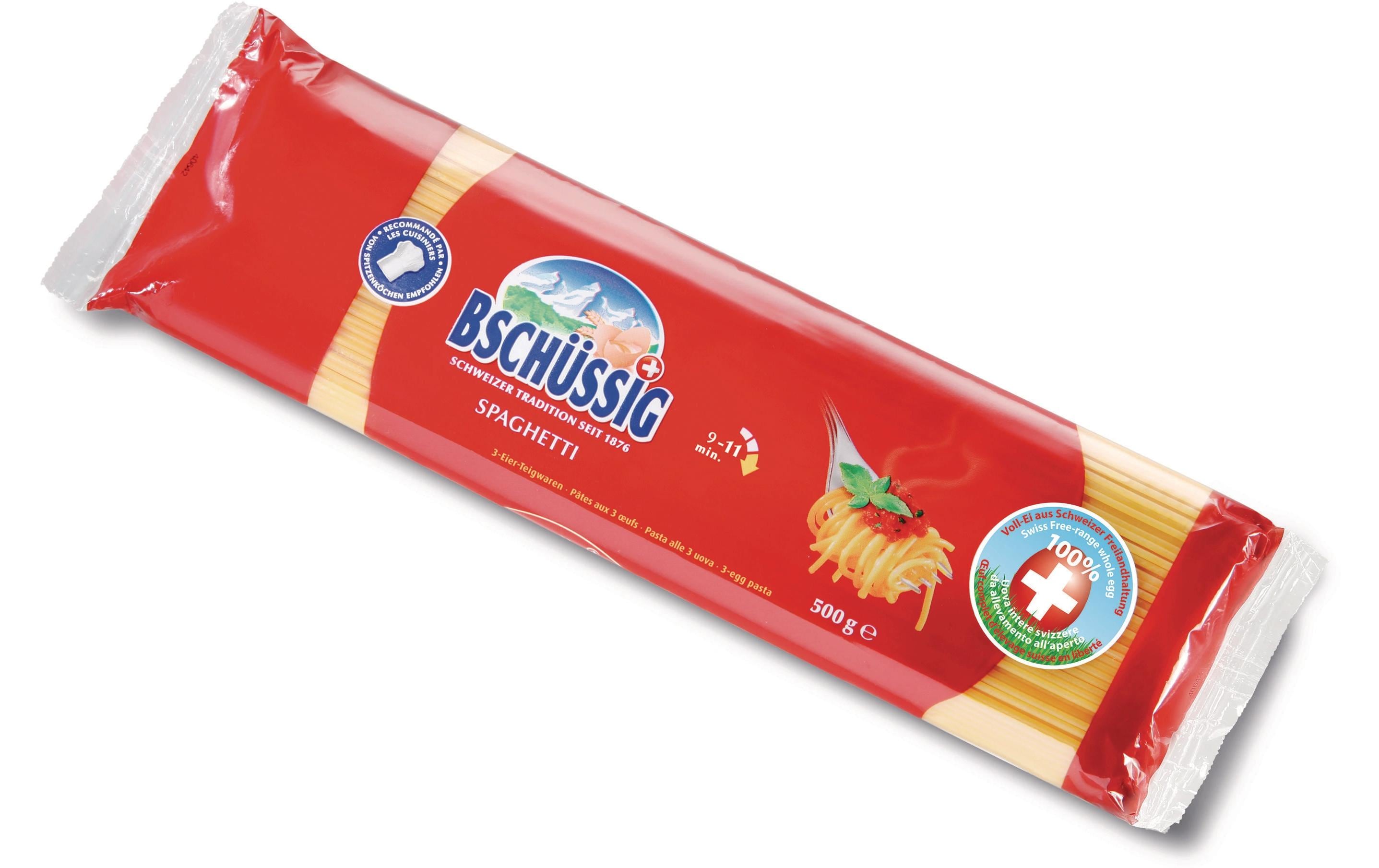 BSCHÜSSIG Spaghetti Ei 500g