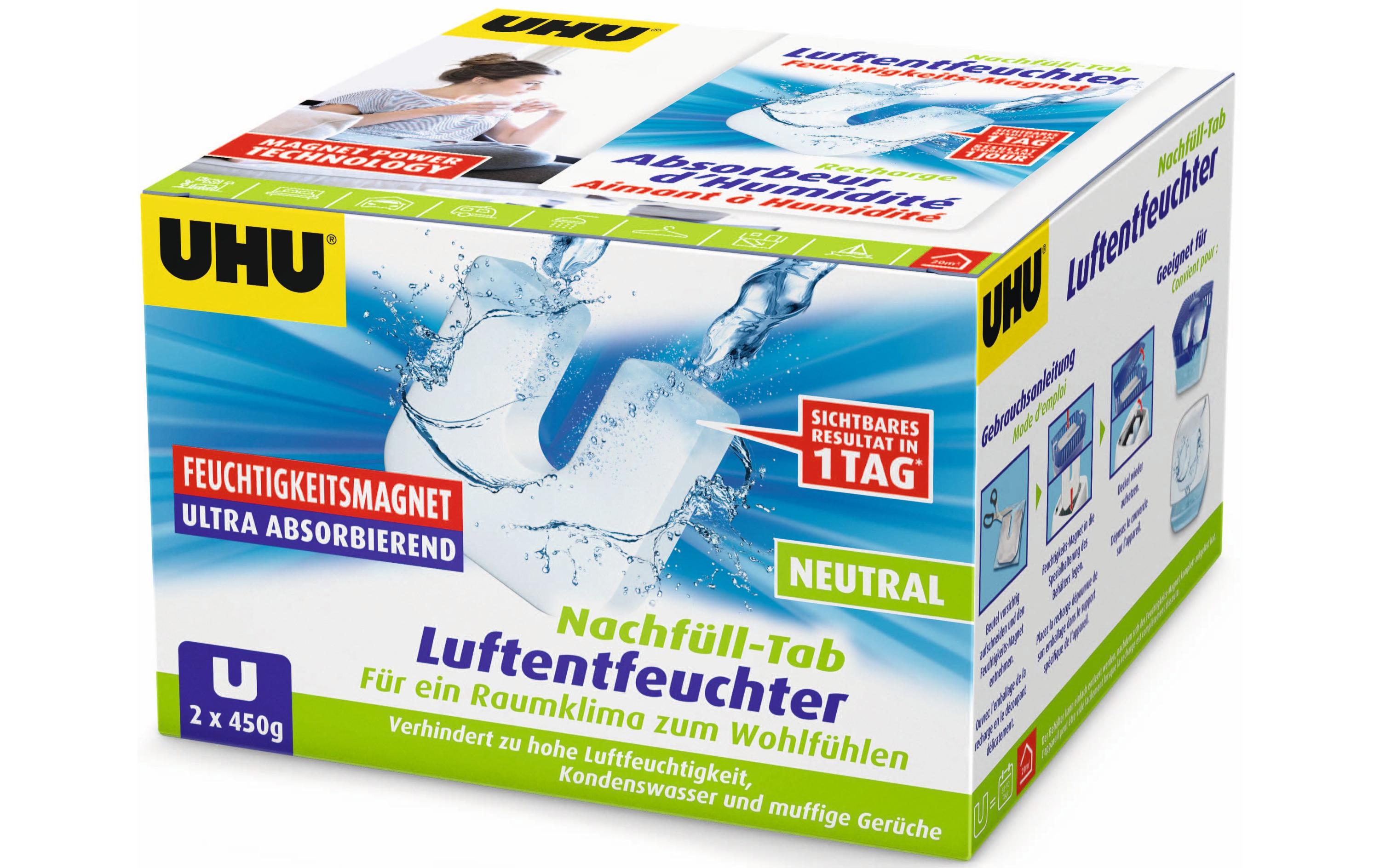 UHU Luftentfeuchter Ambiance Ersatz 2x450g