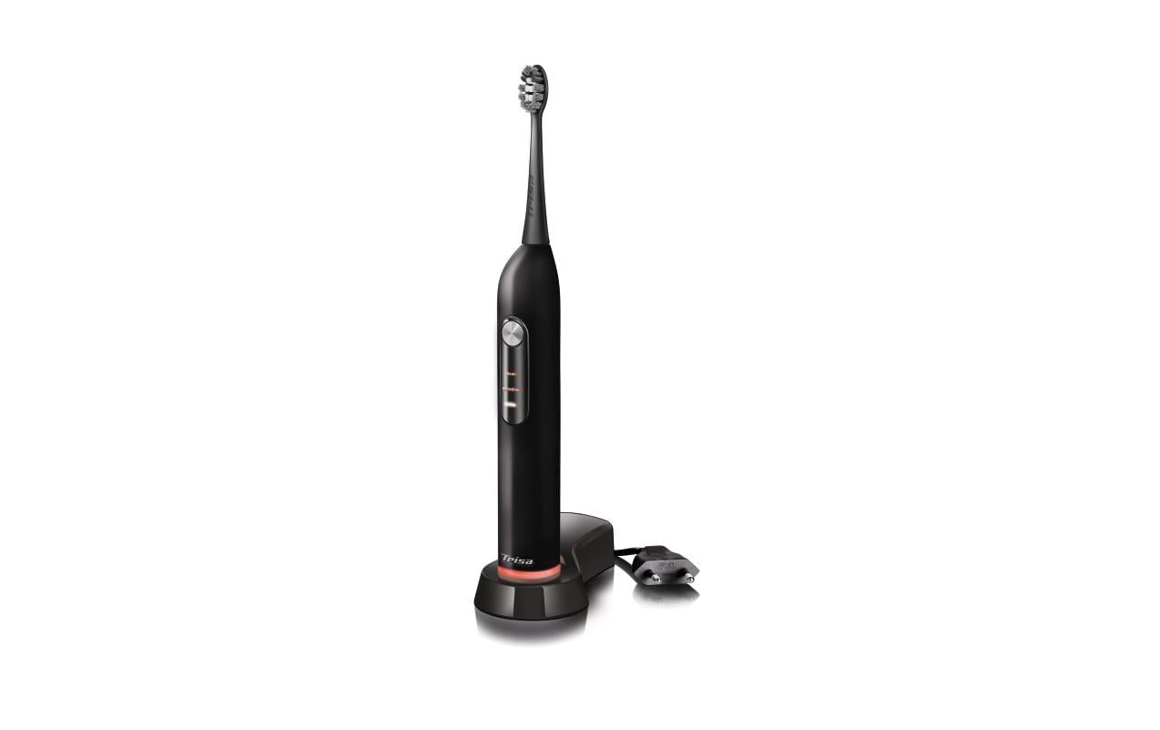 Trisa Zahnbürste Schall Sonic Ultimate Black Edition, Smart Display