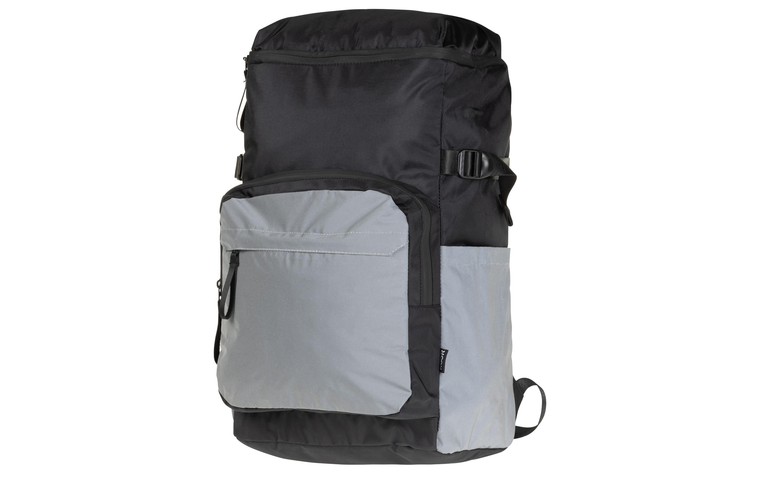 KOOR Rucksack Veedi Reflective 30 Black-Silver, Reflective, 30 Liter