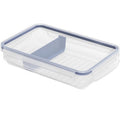 Rotho Kühlschrankdose Flach CLIC&LOCK Flach, 1L