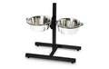 Nobby Napfständer Diner Bar, verstellbar inkl. 2 Näpfen: 21 cm, 1.50 l