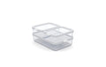 Rotho Set KS Organizer 3 tlg. CAUMA Transparent / Weiss