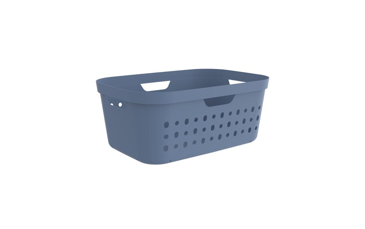 Rotho Wäschekorb Jona 39L Horizon blau