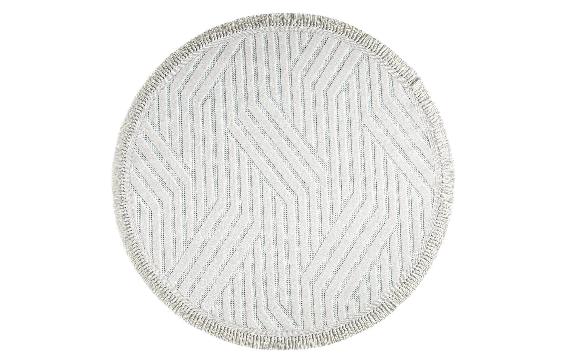 Conceptum Hypnose Teppich Sosa 9001 100% Polypropylen, D: 145 cm, H: 5 mm
