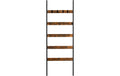 Vasagle Leiter-Regal mit 5 Sprossen 65x178 cm (BxH), Stahl, Holzspanplatte