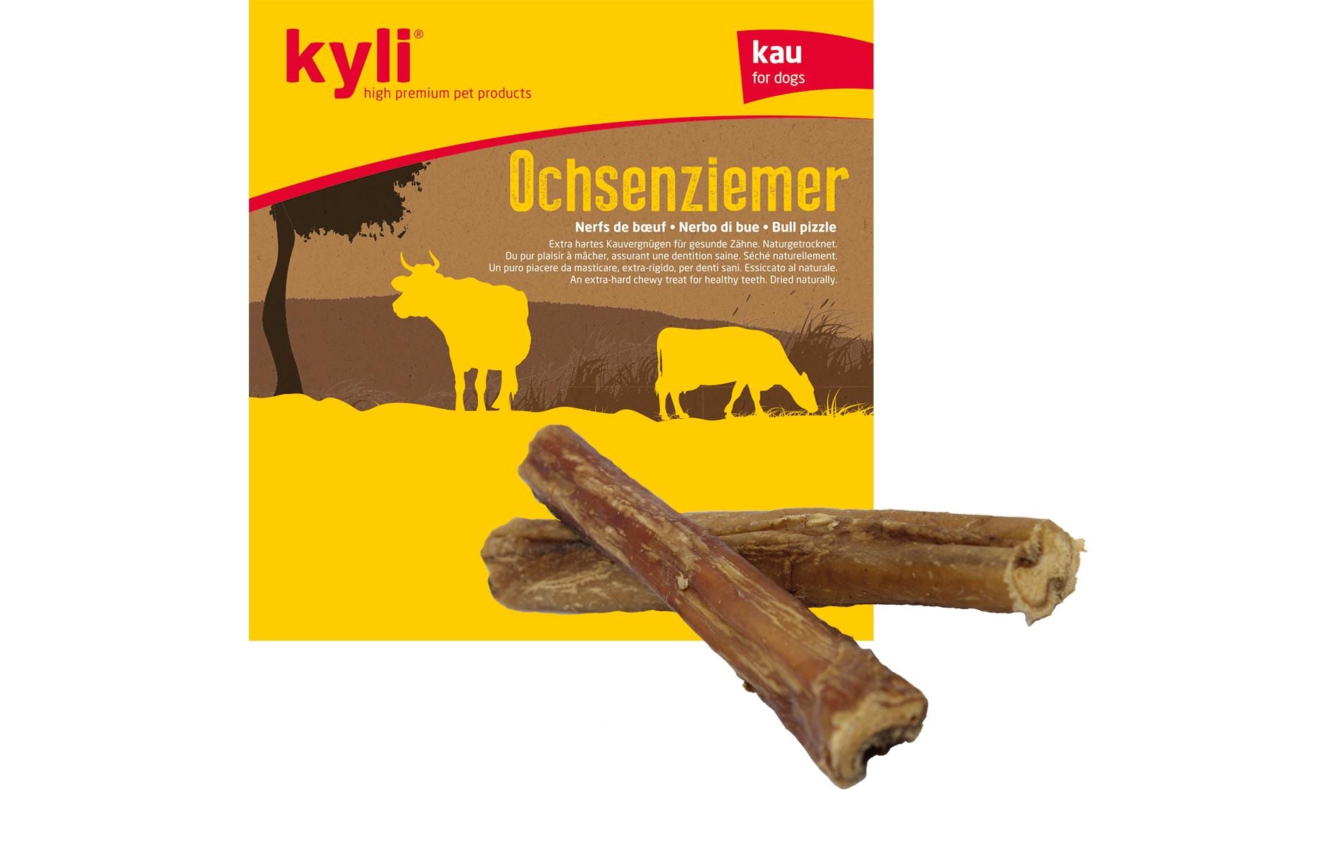 kyli Ochsenziemer 15 cm, 5 Stk. Kauartikel