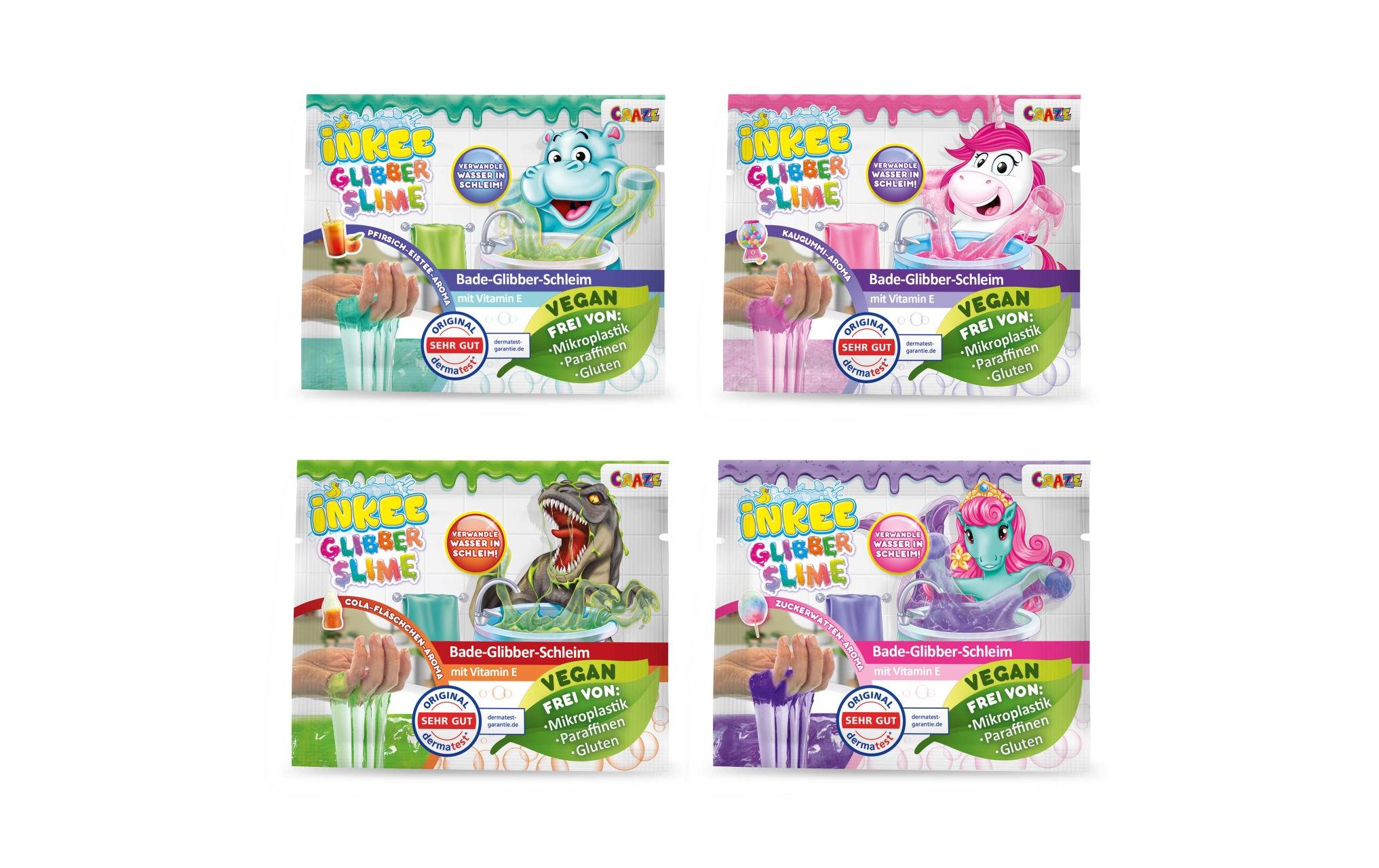 Craze Inkee Bade-Glibber-Schleim Mix ass.