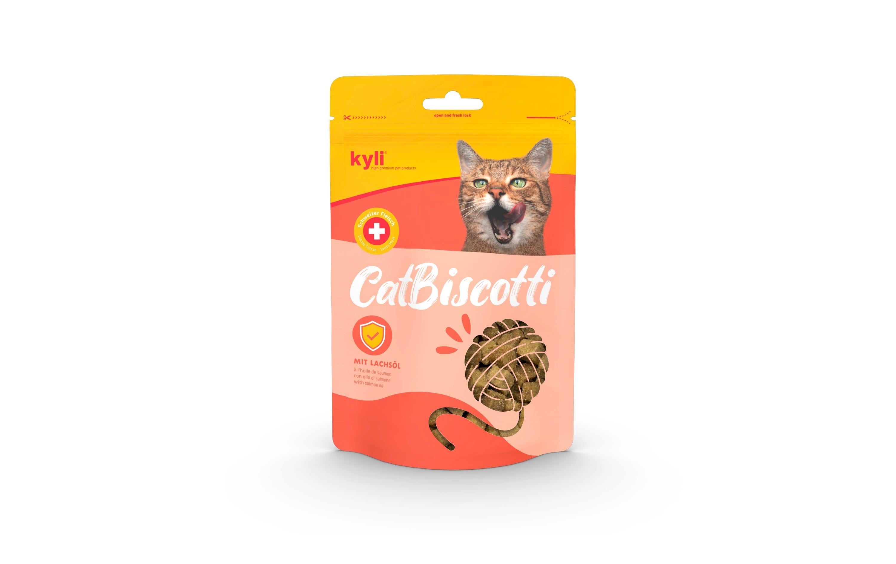 kyli CatBiscotti mit Lachsöl 100 g Snacks