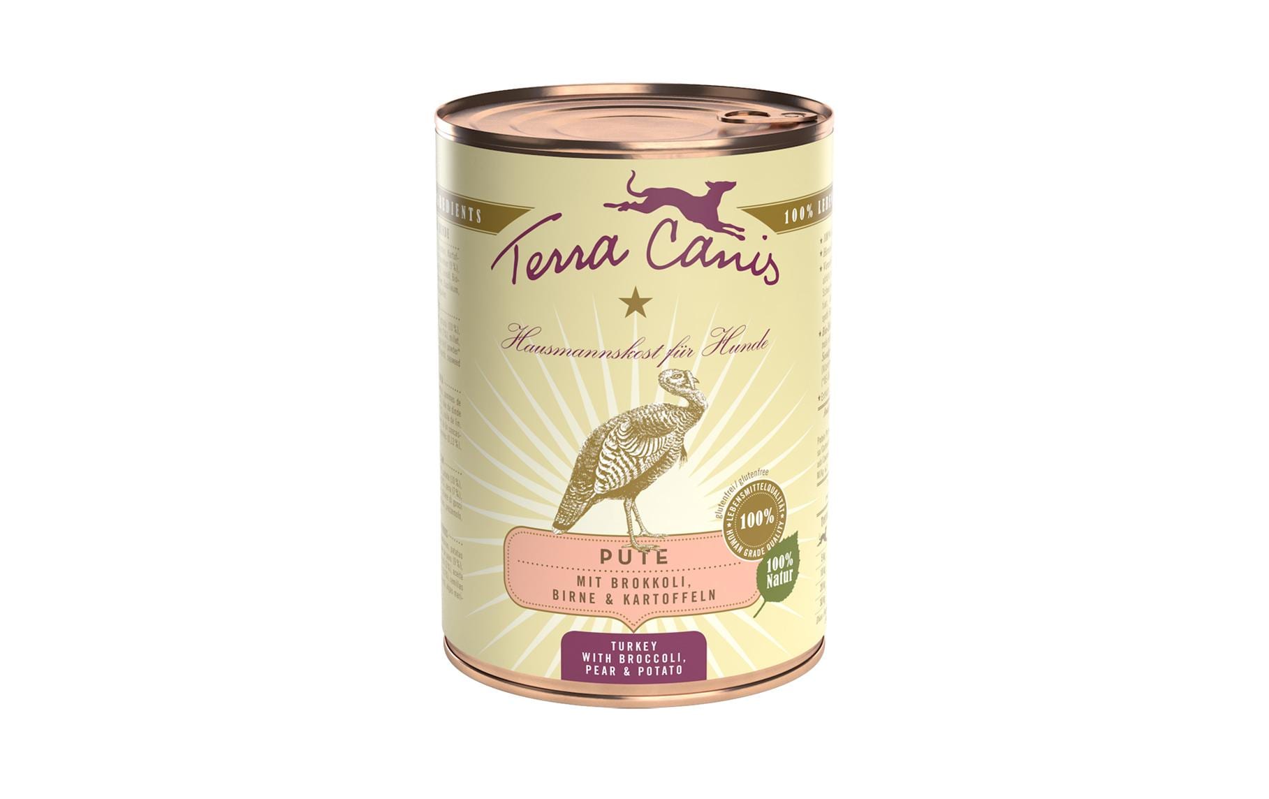 Terra Canis Nassfutter Menue Classic Pute 400g