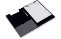 Rapesco Standard A4+ Klemmbrettmappe mit Einsteckfach, schwarz