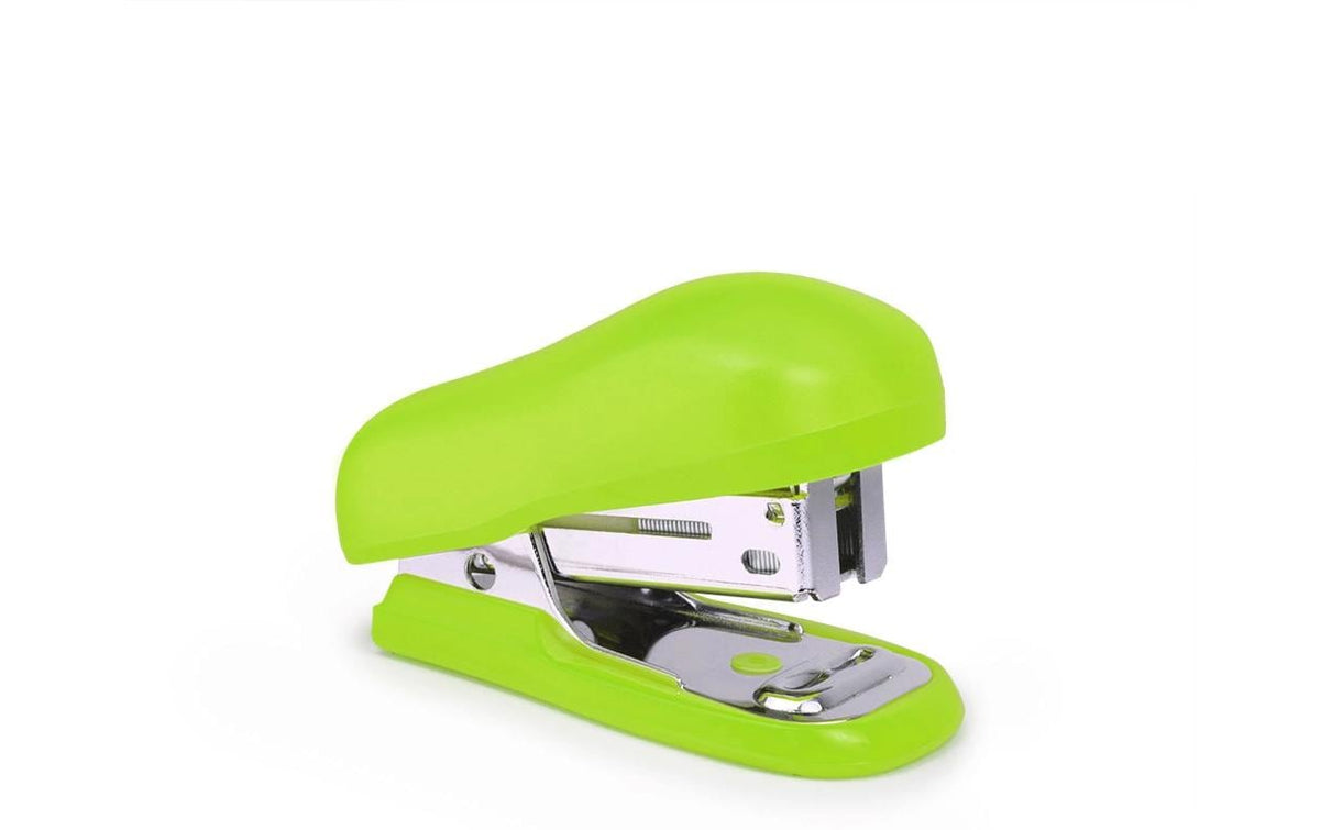 Rapesco 1410 Bug Mini Heftgerät grün 100xTyp 26/6mm Heftklammern, 12 Blatt