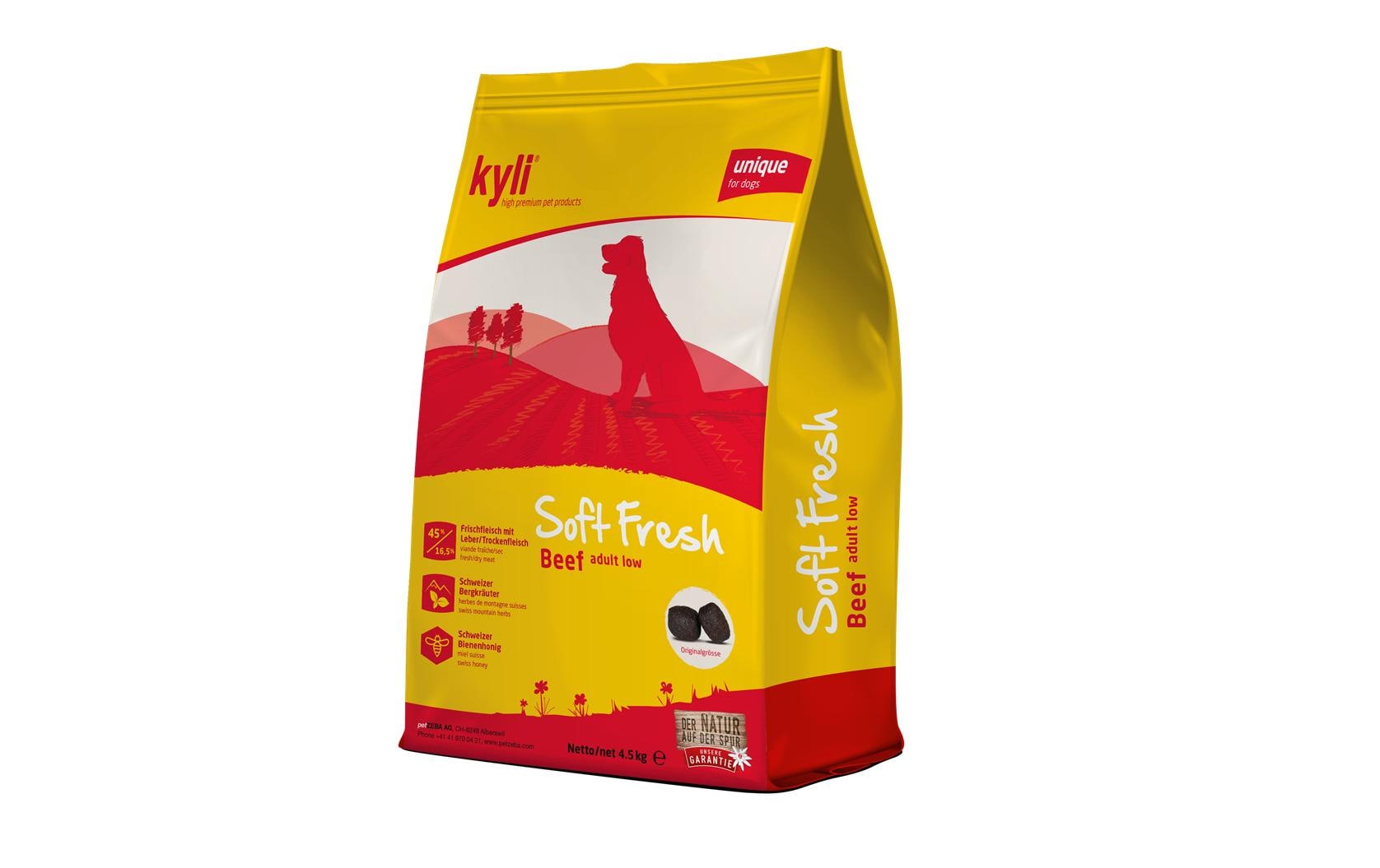 kyli SoftFresh Beef 4.5 kg Halbfeuchtfutter