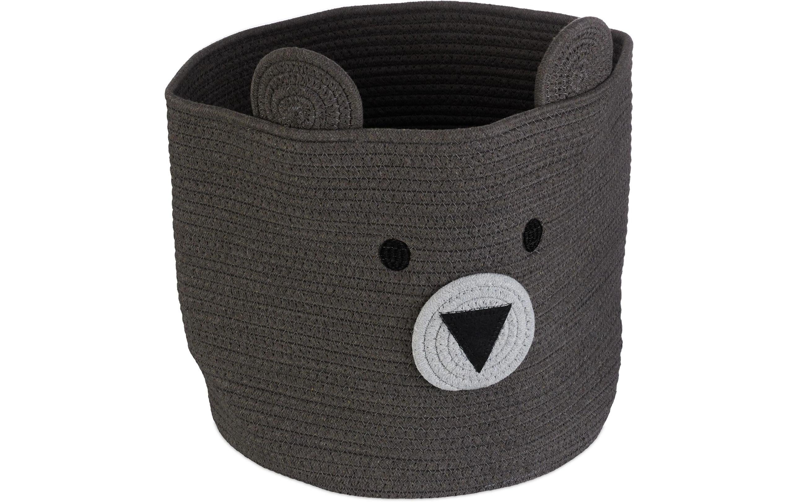 Relaxdays Aufbewahrungskorb Bär