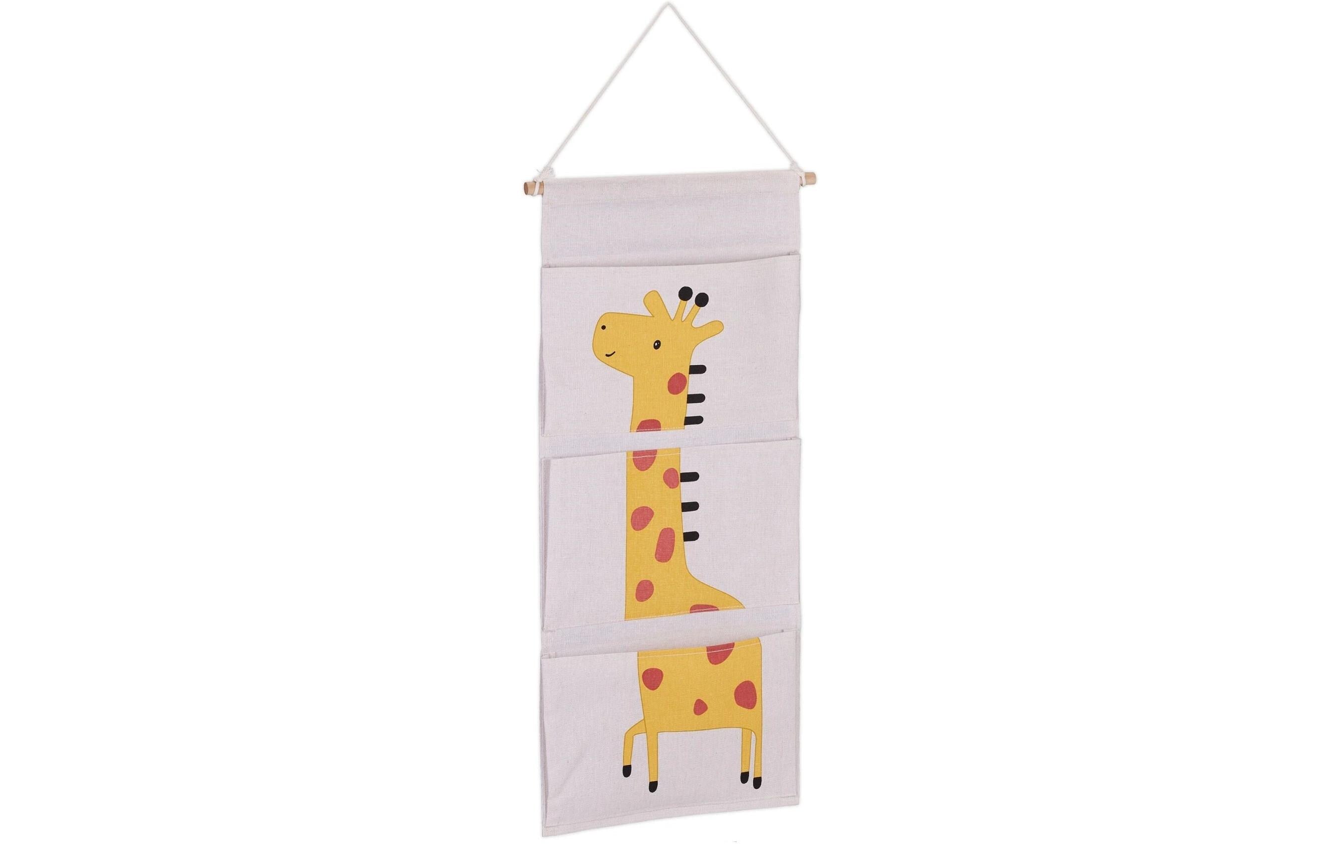 Relaxdays Hängeorganizer Giraffe