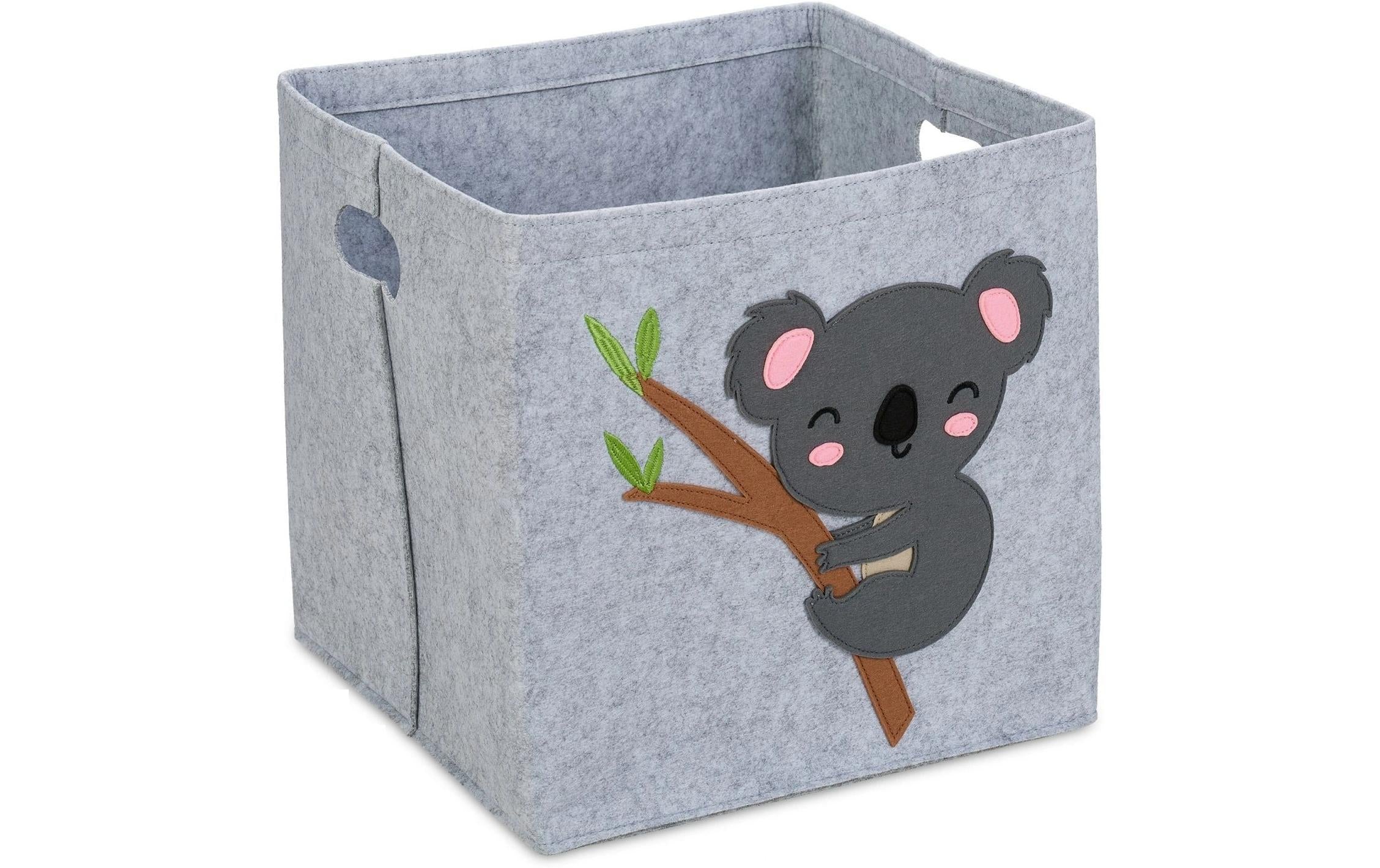 Relaxdays Filz Aufbewahrungskorb Koala