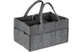 Relaxdays Windel Caddy Filz Anthrazit