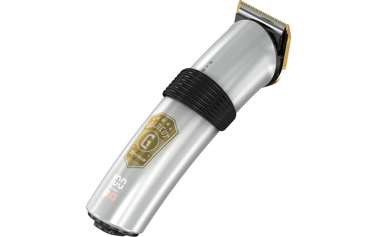 Trisa Bart- und Haarschneider Gold Cut für präzises Haar- und Bartstyling