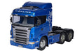 Tamiya Scania R620 Blue painted Bausatz ohne ESC, 1:14, 6x4