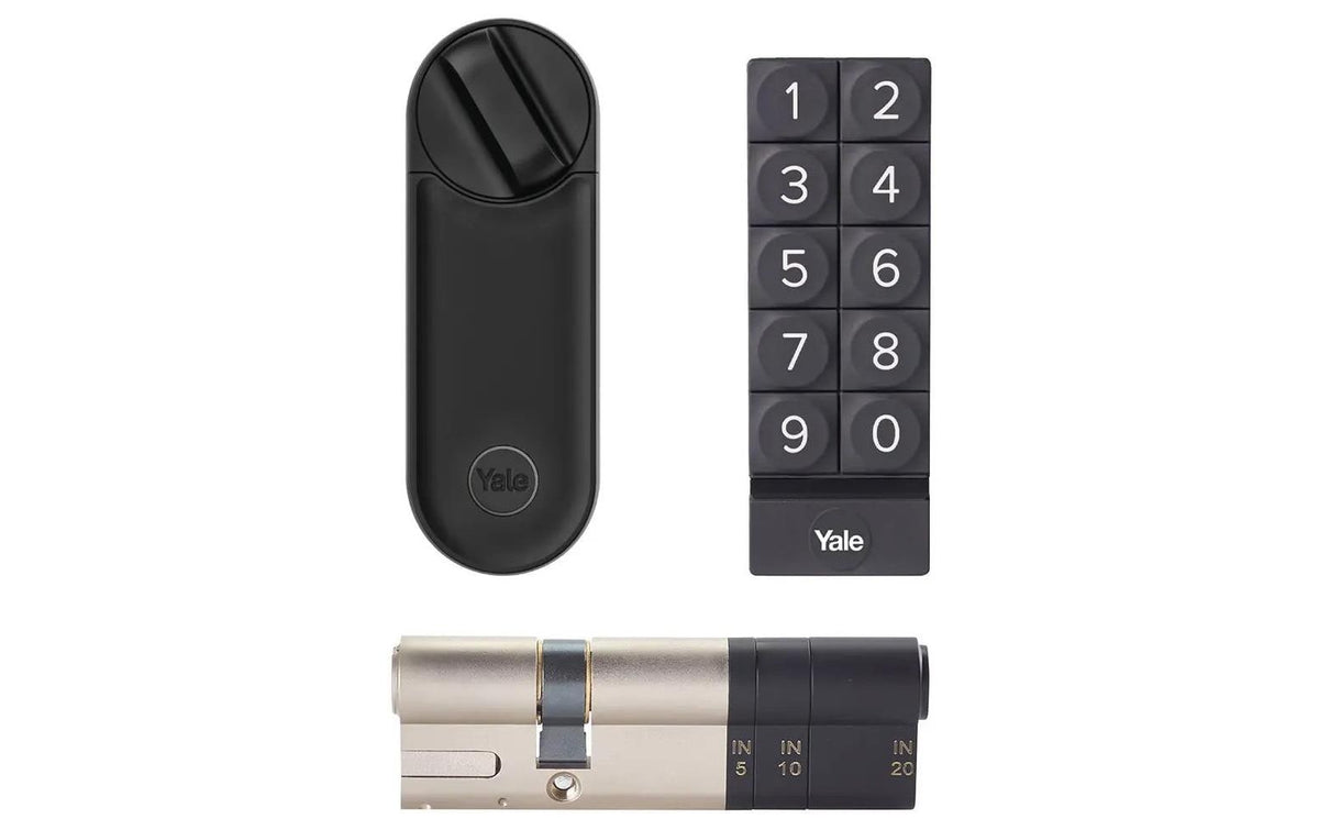 Yale Linus L2 Smart Lock schwarz Z+K KIT 05/103210/MB+05/501000/SN+05/301000/BL