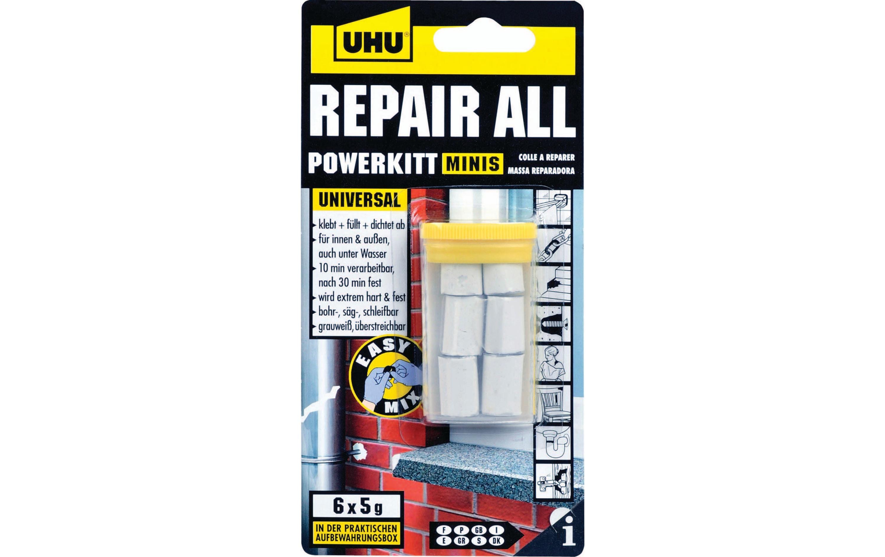 UHU Klebepads Zweikomponenten Mini 30 Stück