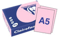 Clairefontaine Kopierpapier Trophée A5 Rosa, 500 Blatt, 80gm2, A5