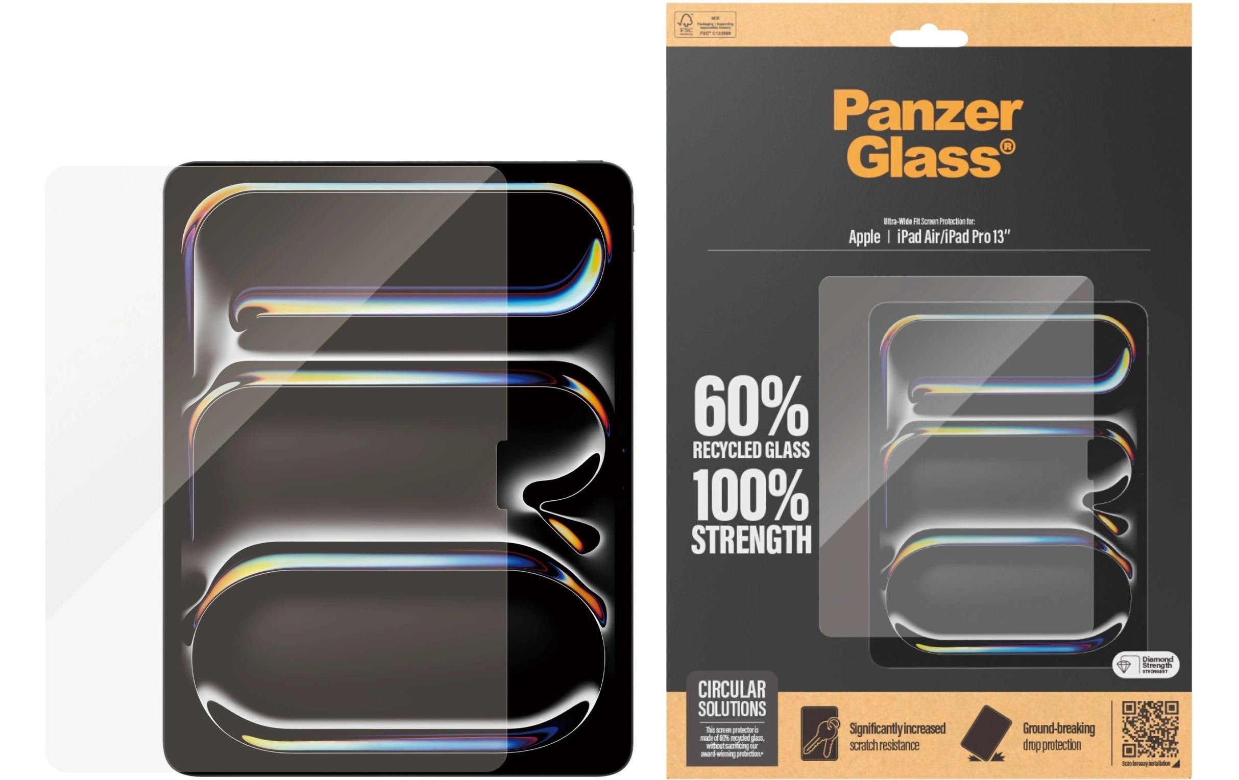 PanzerGlass Displayschutz, UWF iPad Air & iPad Pro 13" (2024)