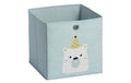 Zeller Aufbewahrungsbox Icebear mint / 28x28x28cm