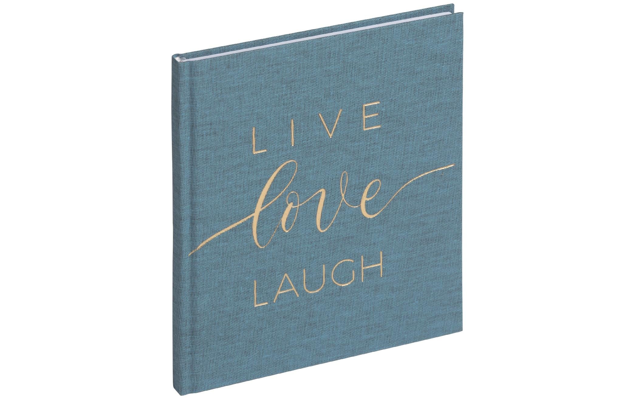 Pagna Feel good books  live 128 Seiten, blanko Papier, graublau