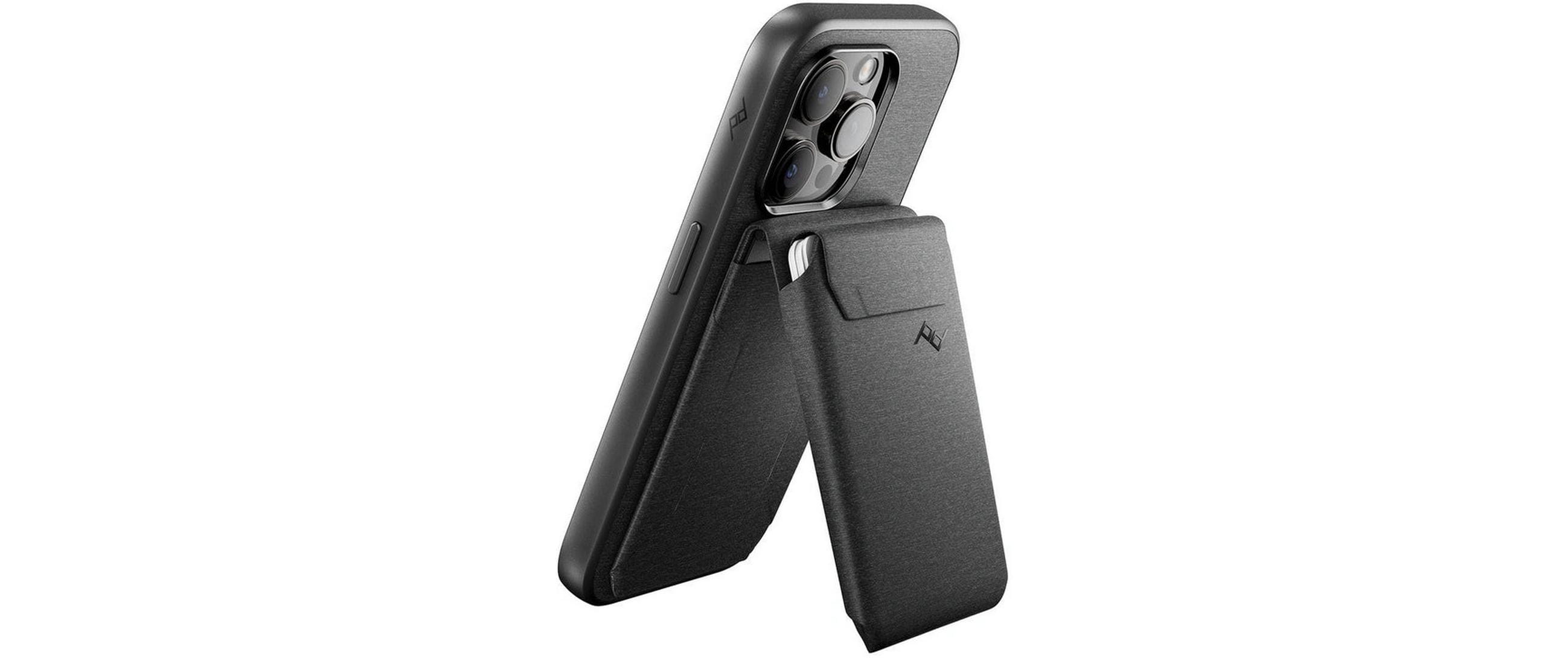 Stand Wallet  - Charcoal