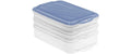 Rotho Foodcenter RONDO 3er Set 2 x 0.75 l, 1 x 1.35 l  Horizon blau