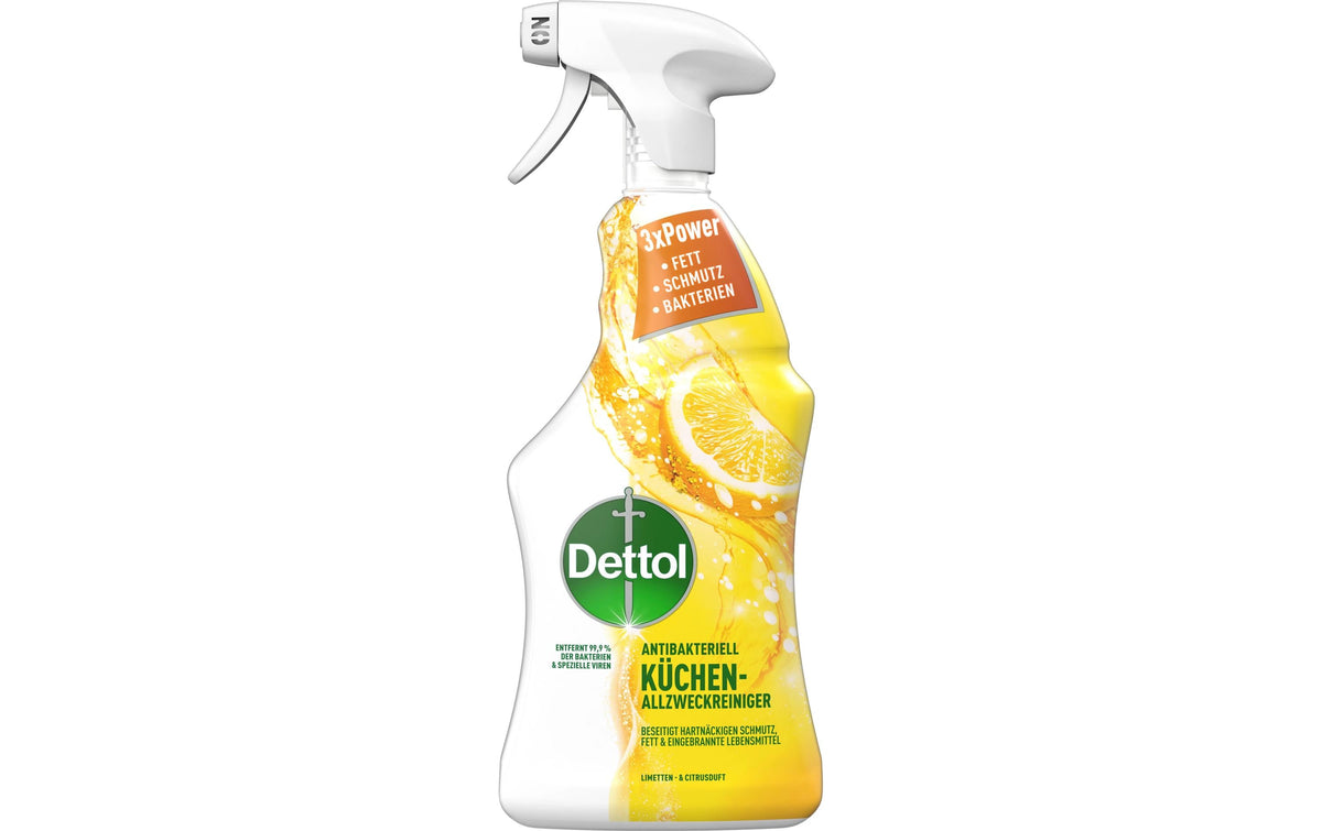 Dettol Küchen Allzweck-Reiniger Antibakteri Limetten- & Citrusduft 750ml