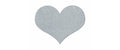 d-c-table Tischtuchbeschwerer Heart magnetisch, 4er Set