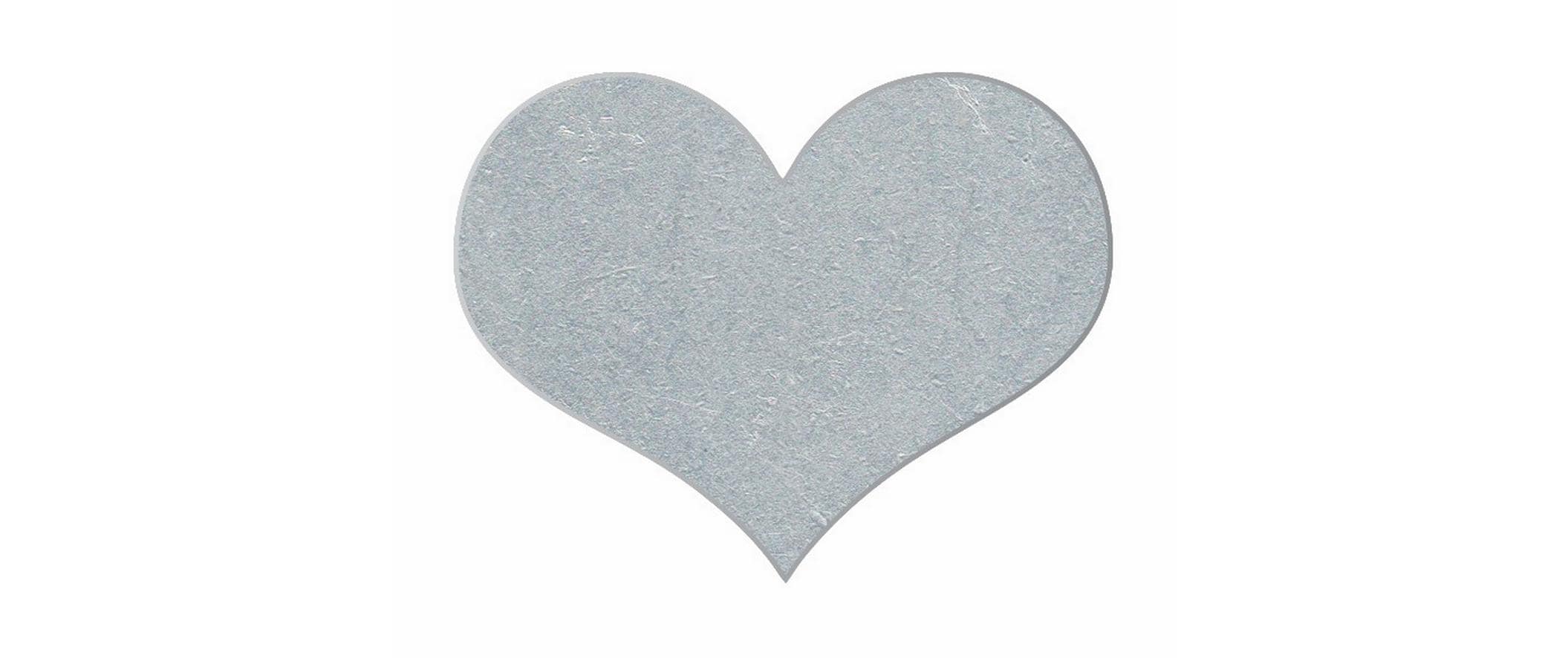 d-c-table Tischtuchbeschwerer Heart magnetisch, 4er Set