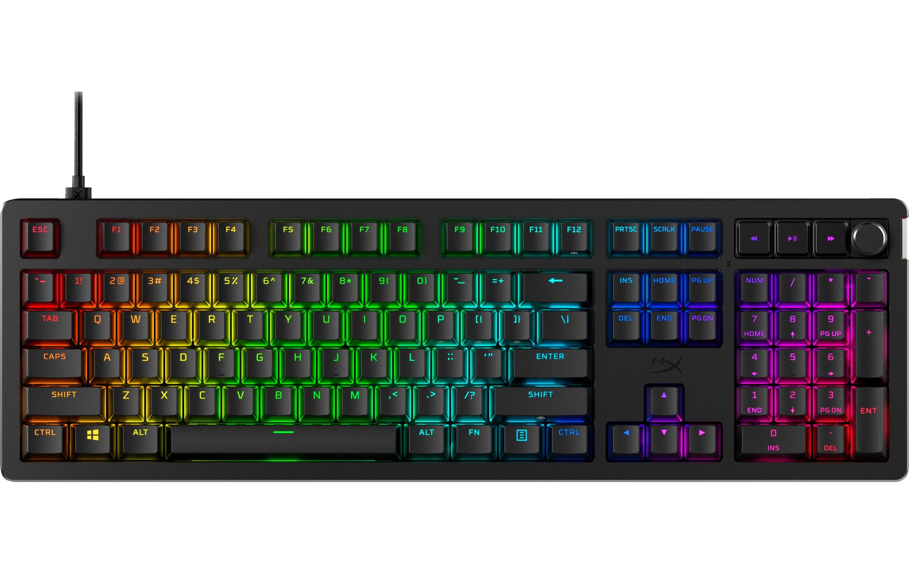HyperX Alloy Rise Mechanische Gaming-Tastatur, corded
