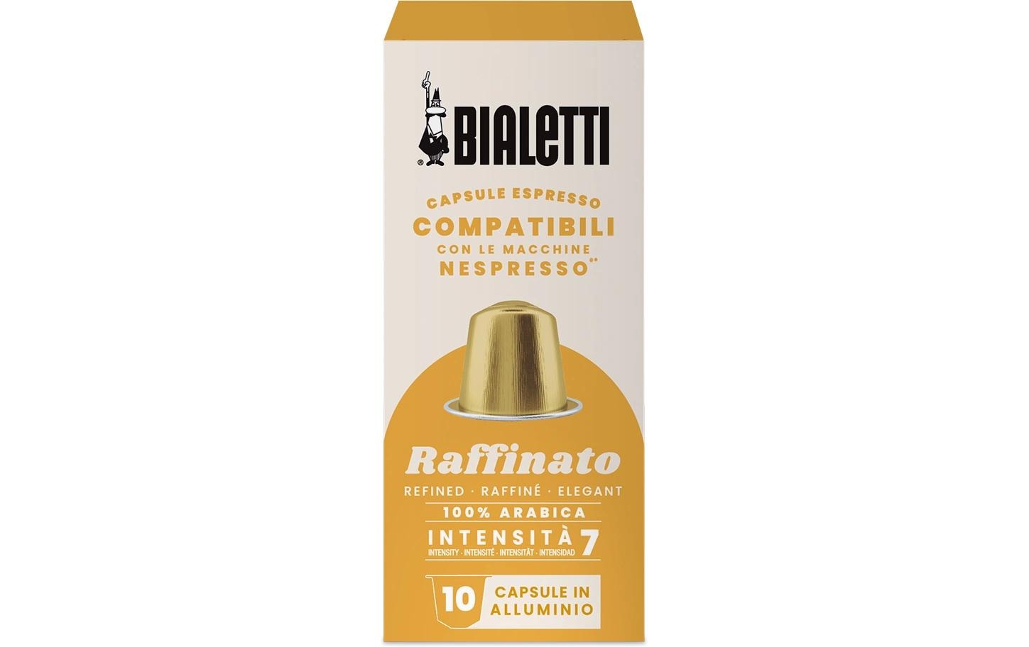 Alu Nespresso-kompatible Kapseln RAFFINATO 10 Stück