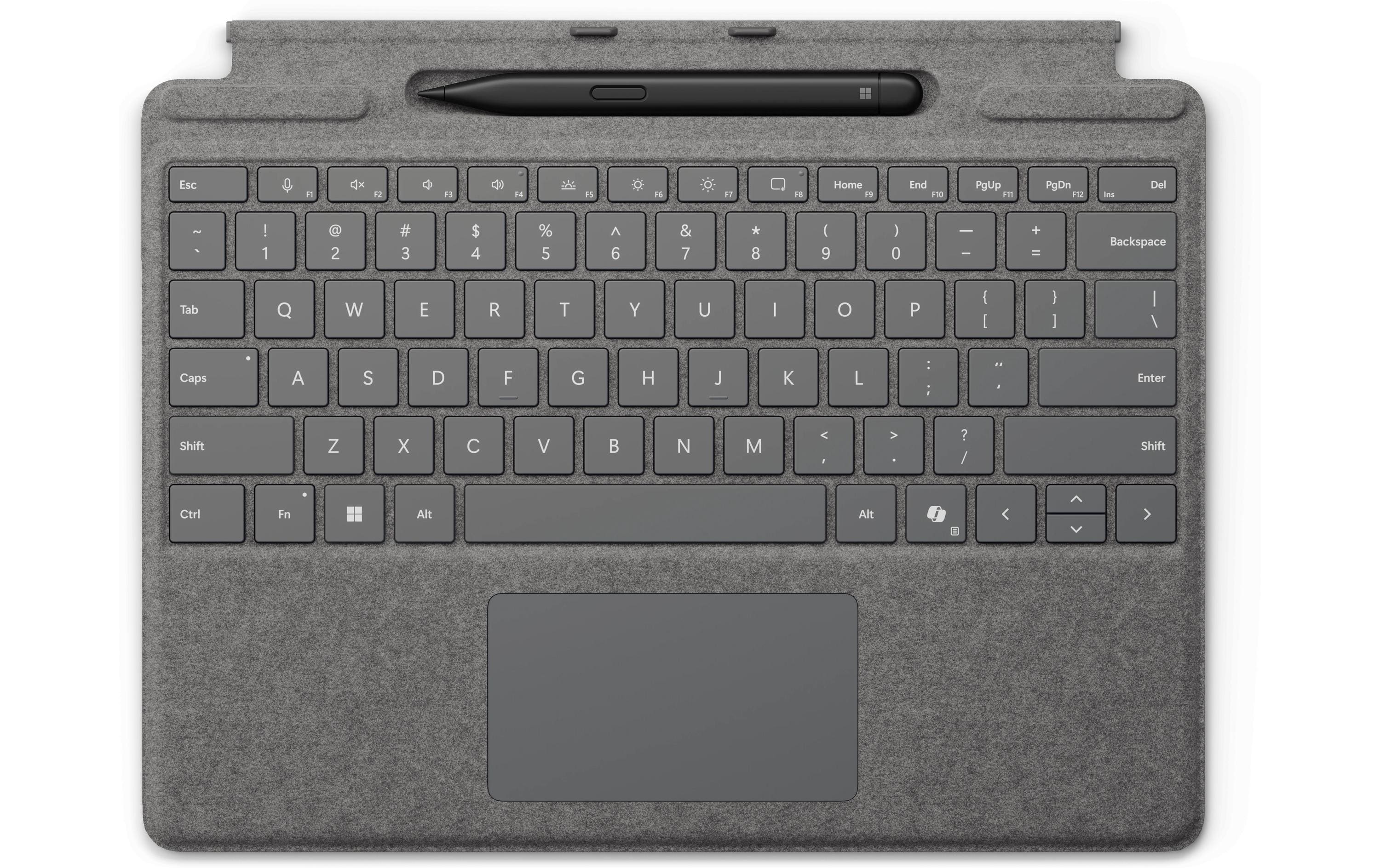 Microsoft Surface Pro Keyboard + Pen Platinum, für Surface Pro 11